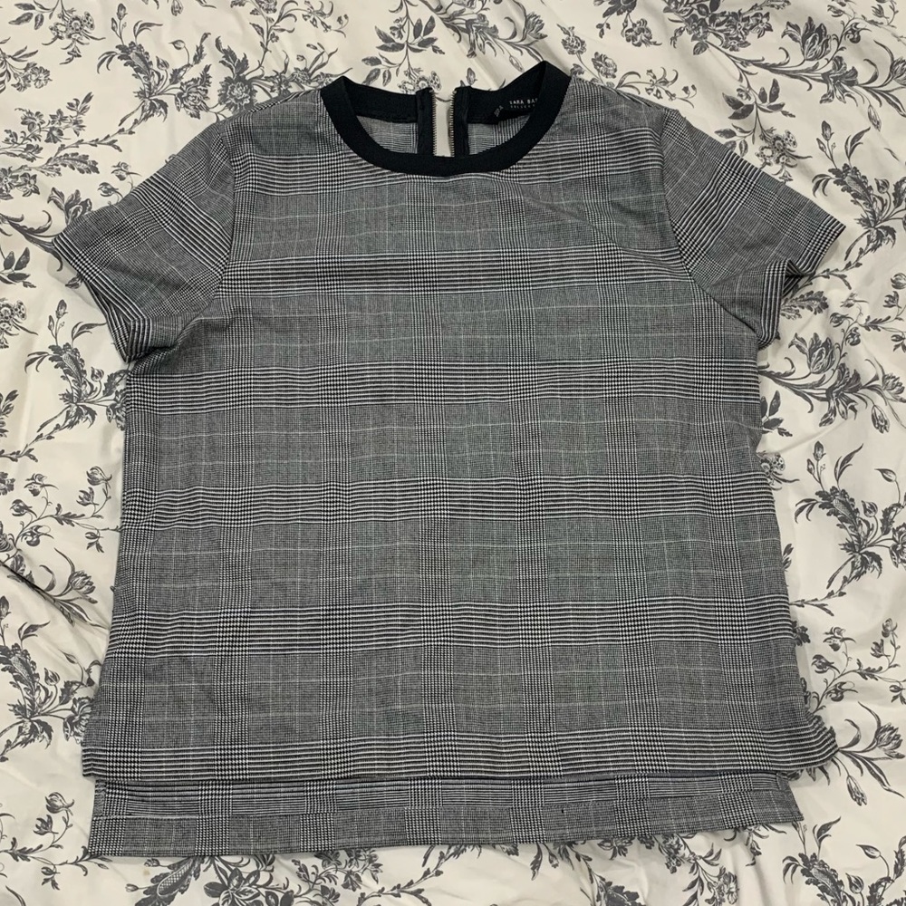 Zara plaid shirt